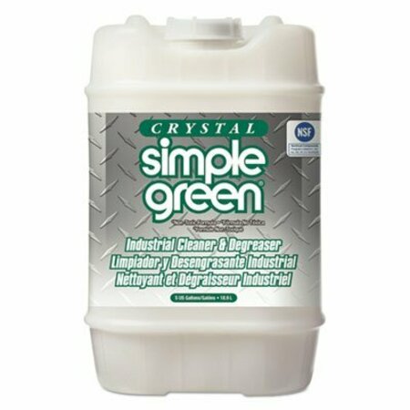 SUNSHINE MAKERS SimplGreen, Crystal Industrial Cleaner/degreaser, 5gal, Pail 19005